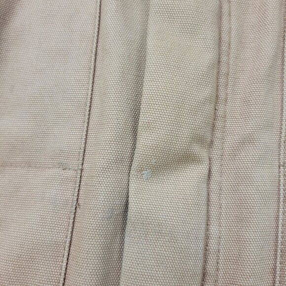 Justin Original Workware Canvas Chore Coat Barn Jacket Lined Mens Large Corduroy - Picture 4 of 16